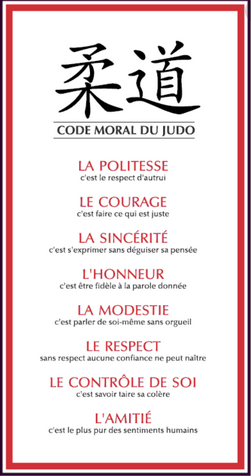 Au club Evreux Judo, nous ajoutons une 9ème valeur au Code Moral : LA SOLIDARITÉ !