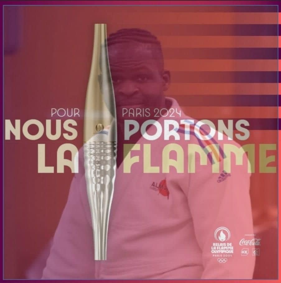 MATEUS, PORTEUR DE FLAMME OLYMPIQUE !