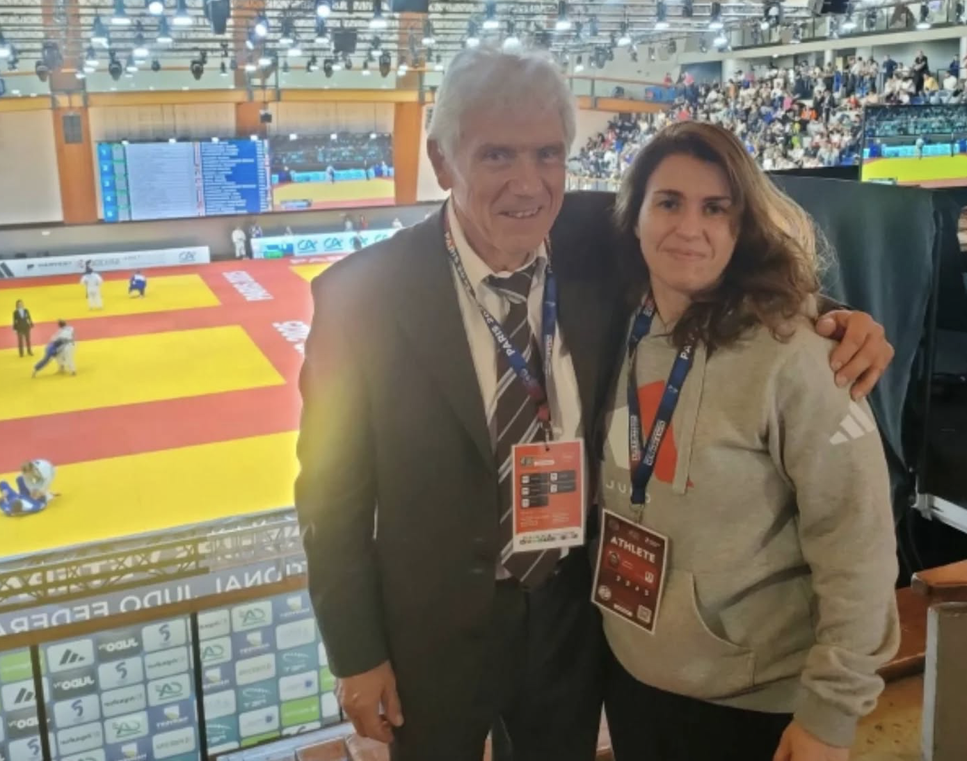 Stéphanie Caruana au championnat du monde vétérans