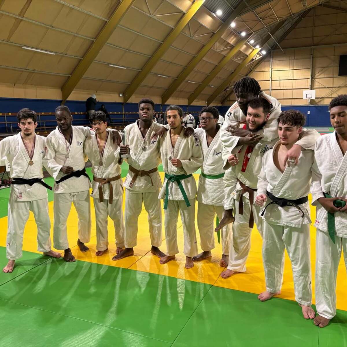 13/12/25 - Evreux Judo, vice-champion de l'Eure par équipe seniors