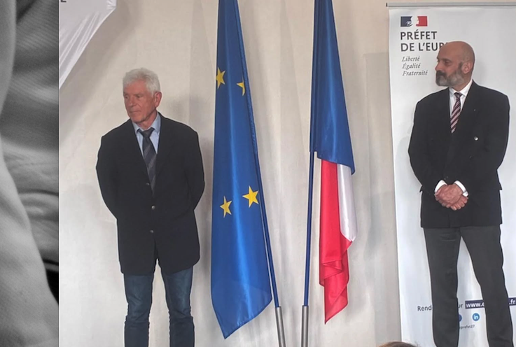 Jacques Serin médaillé de bronze de la Jeunesse, des Sports et de l'Engagement Associatif