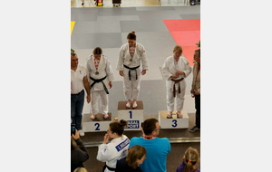 Stéphanie Caruana, 1ère au tournoi vétéran de Gonfreville-Larcher