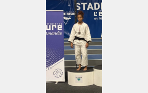 Tournoi Label A Eure Judo : Anaya Lemarchand 2ème, Quessia Diankolela 1ère, Louis Lecoq 1er