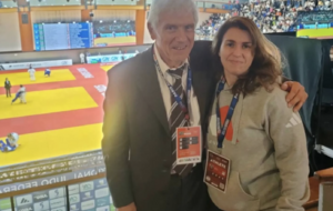 Stéphanie Caruana au championnat du monde vétérans