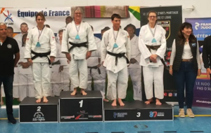 STÉPHANIE CARUANA ET BERTRAND SERIN SUR LES PODIUMS VÉTÉRANS
