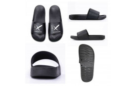 Claquettes noire Evreux Judo + Prénom