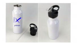 Gourde Alu 600ml Evreux Judo + Prénom