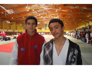 Championnat inter-régions Minimes
Hugo et Valentin nos champions
