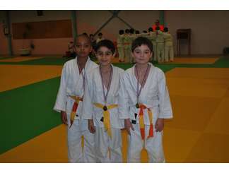 1 er Tour Poussins
Dojo de Louviers 8/12/2013