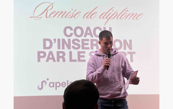 Sensei Léandre, désormais coach en insertion professionnelle par le sport