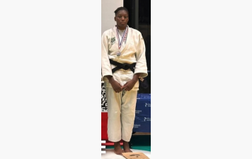Quessia Diankolela Biniakounou 5ème au championnat de France juniors 1D