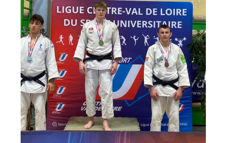 Louis Lecoq 3ème au championnat de France Universitaire 1ère division