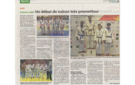 BEAU DÉBUT DE SAISON POUR LE CLUB