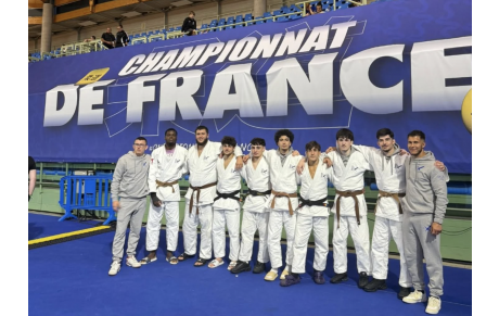 Les juniors au championnat de France 1D