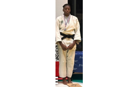 Quessia Diankolela Biniakounou 5ème au championnat de France juniors 1D