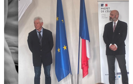 Jacques Serin médaillé de bronze de la Jeunesse, des Sports et de l'Engagement Associatif